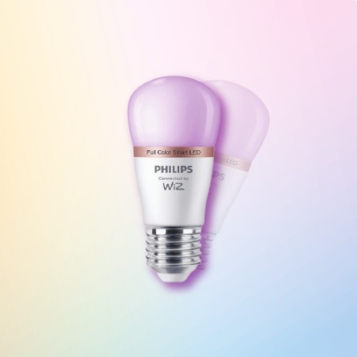 위즈 WIZ 스마트 미니벌브 LED 튜너블 주광색 전구 4.9W 색온도 밝기 조절 와이파이    