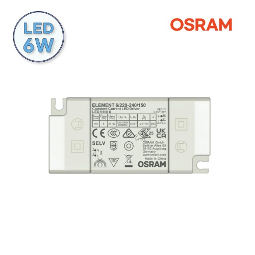 OSRAM ELEMENT 오스람 엘리멘트 LED 6W 안정기    